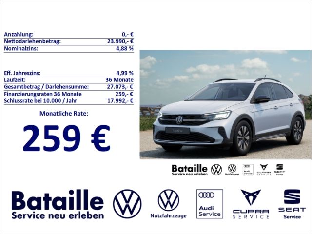 VW Taigo 3.500 km 23.990 &euro; Jülich 52428