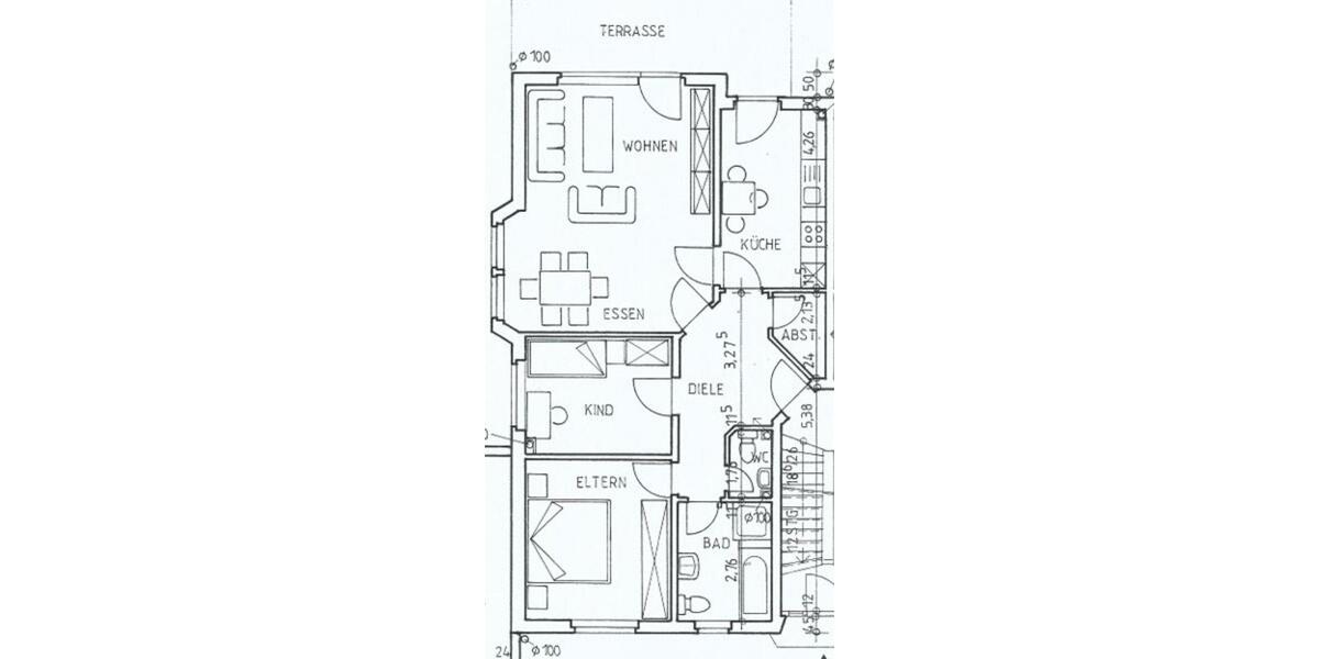 Ruhige 3-Zimmerwohnung in Kreuzau -Winden zu vermieten 3 zimmer