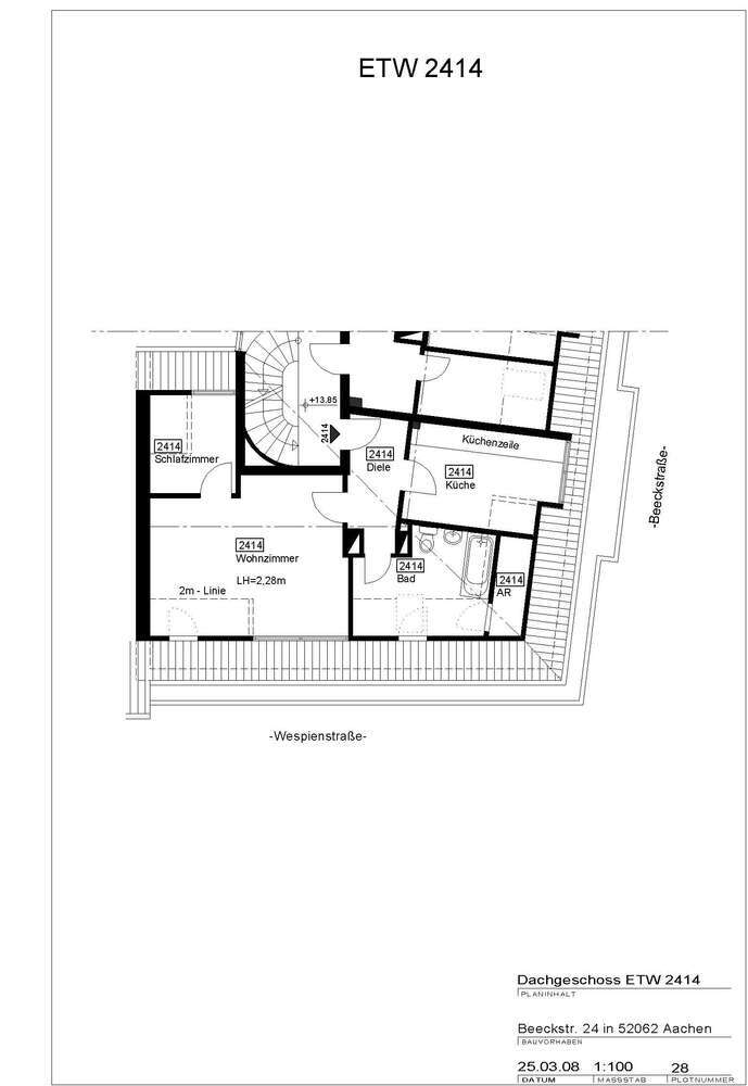 Wohnung zum Mieten in Aachen 330 € 36 m²
