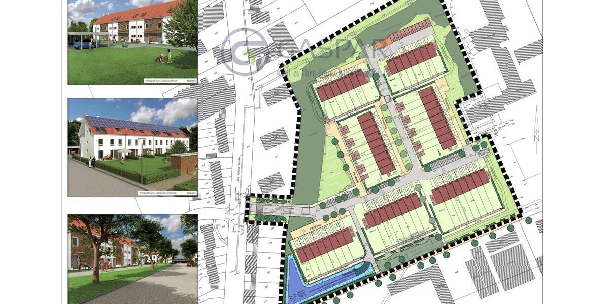 Reihenhaus Düren Mariaweiler-Hoven - 4 Zimmer, 120 m&sup2;, 1.635&euro; | Angebot:24700394