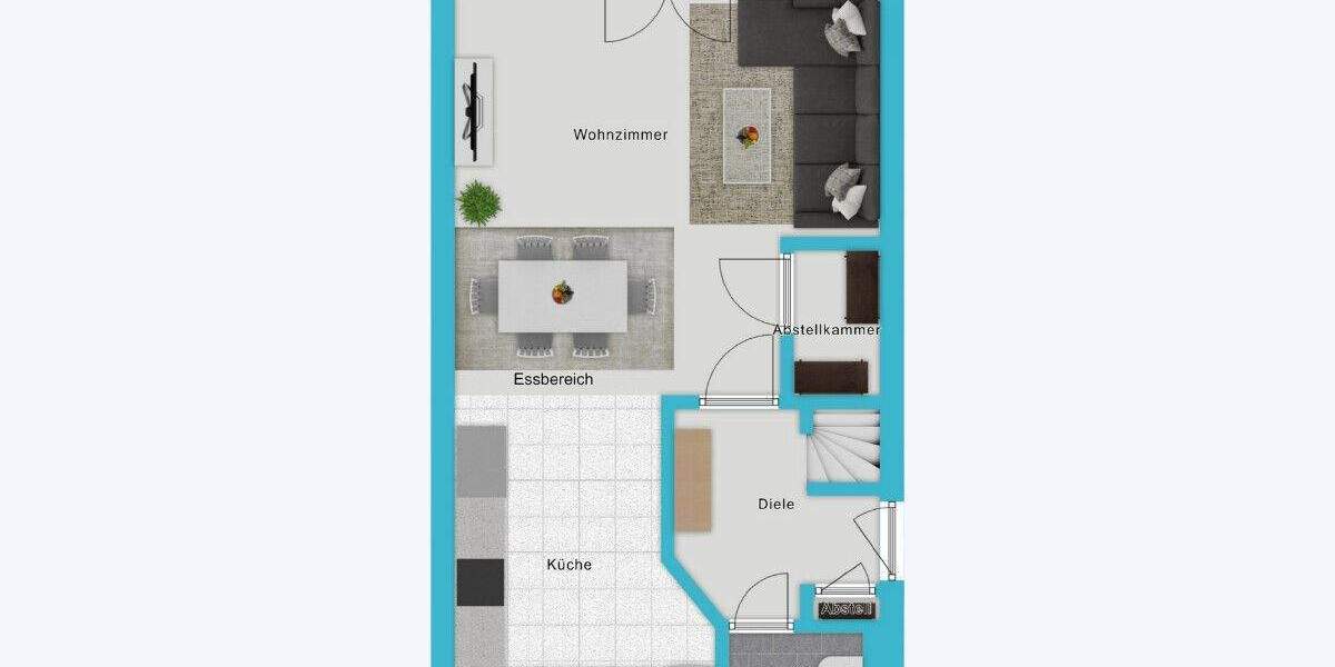 Reiheneckhaus (2005) sucht neue Familie zum Wohlfühlen! 4 zimmer