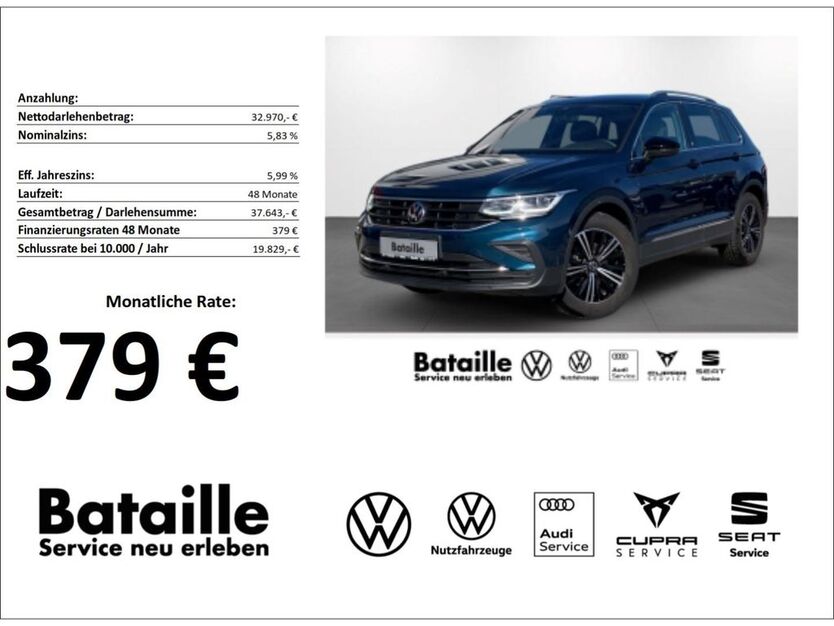 VW Tiguan 21.488 km 31.970 € Jülich 52428