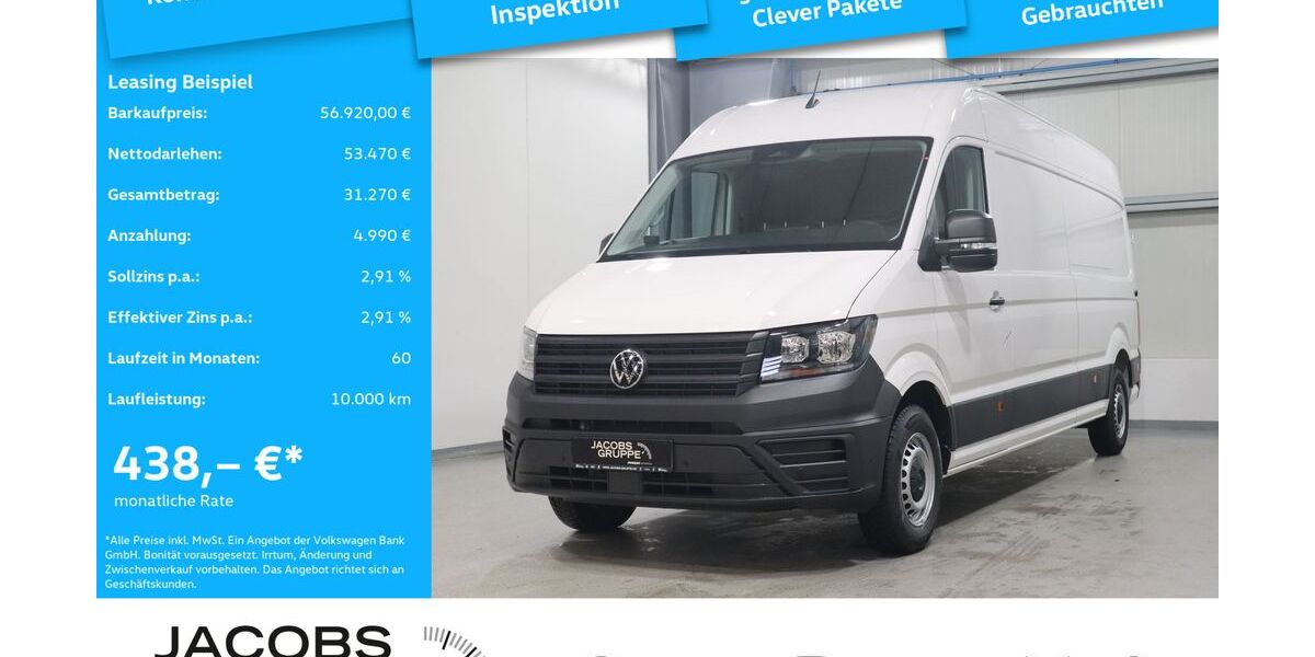 VW Crafter 5.999 km 56.620 &euro; Aachen 52078