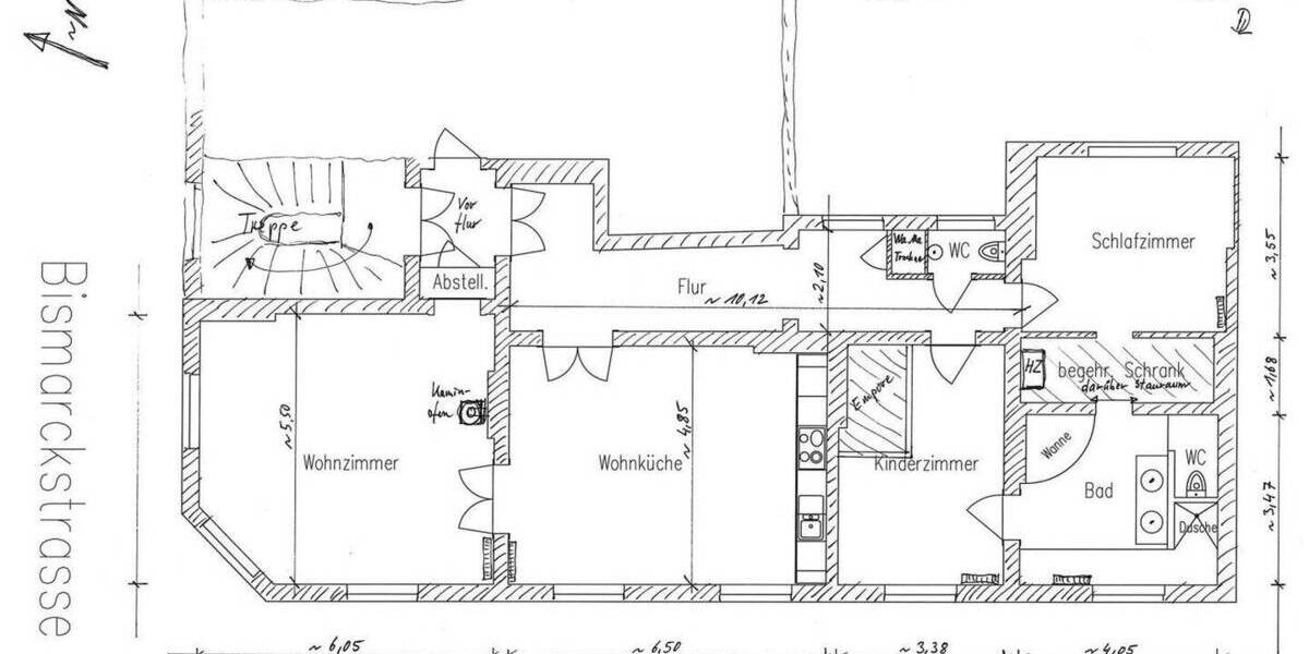 Etagenwohnung Aachen Aachen-Mitte - 4 Zimmer, 140 m&sup2;, 1.680&euro; | Angebot:26764524