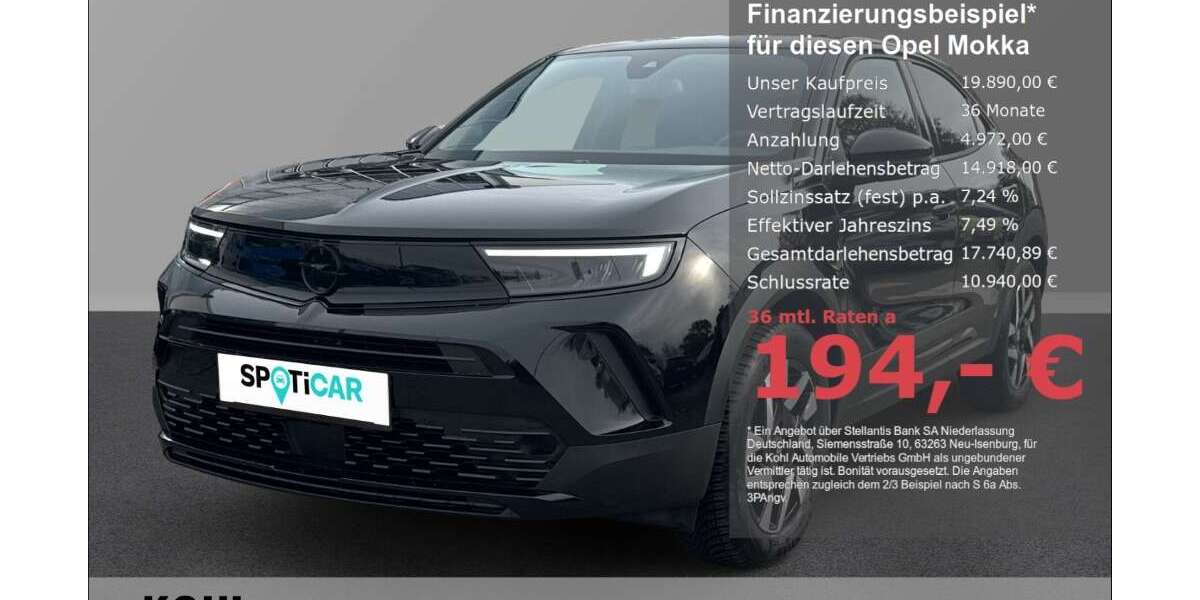 Opel Mokka 26.800 km 19.890 &euro; Aachen 52078