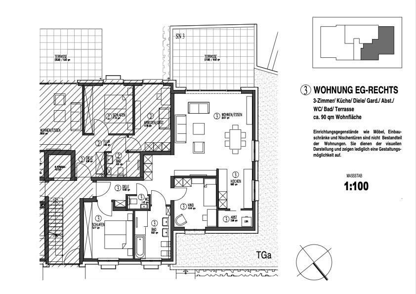 Stolberg - Exklusive Wohnung mit moderner Ausstattung und Balkon 3 zimmer