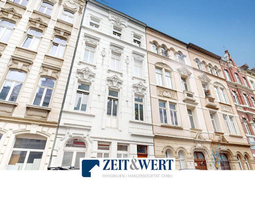 Aachen! 2-Zimmer-AltbauWohnung mit überhohen Decken in denkmalgeschütztem Altbau! (CA 4888)