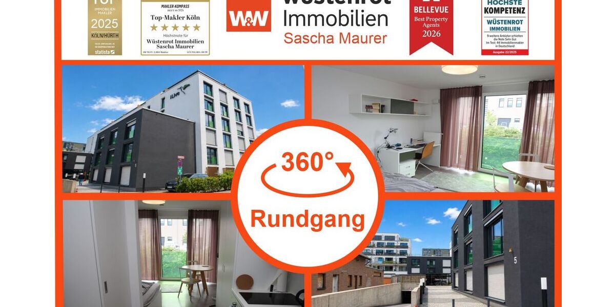 Kapitalanlage in Aachen: Vollmöbliertes Studentenappartement mit stabilem Vermietungskonzept - 1- Aachen Aachen-Mitte | Angebot:26777830