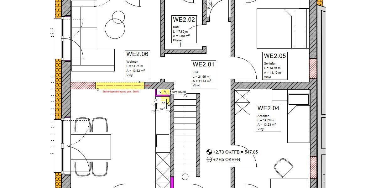 Maisonettenwohnung Simmerath - 5 Zimmer, 120 m&sup2;, 1.200&euro; | Angebot:26441256