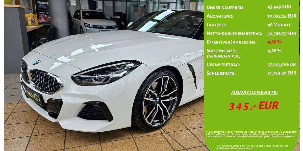 BMW Z4 19.000 km 43.449 &euro; Geilenkirchen 52511