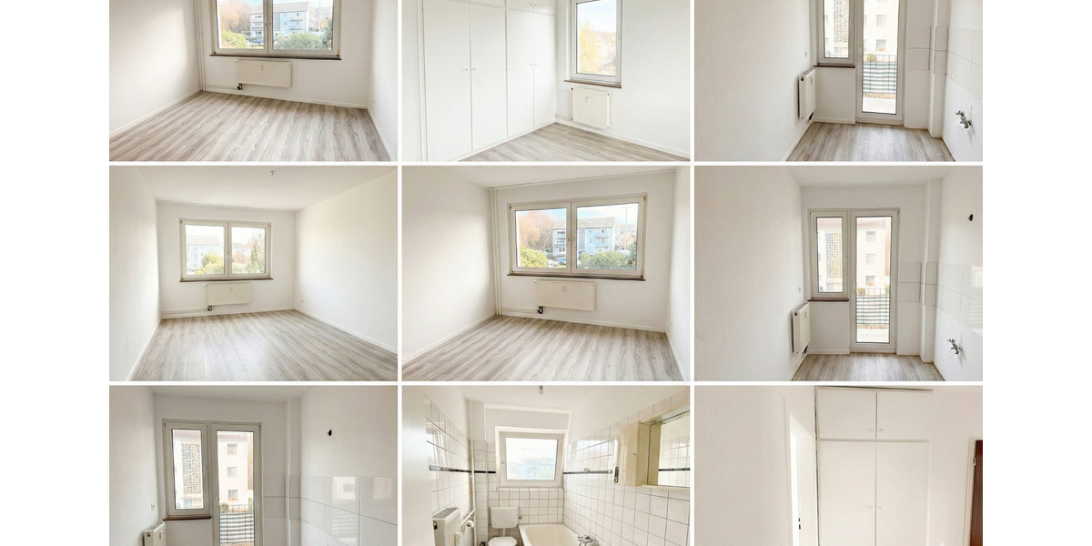 2-Zi-Wohnung mit Balkon – Erstbezug nach Renovierung 2 zimmer