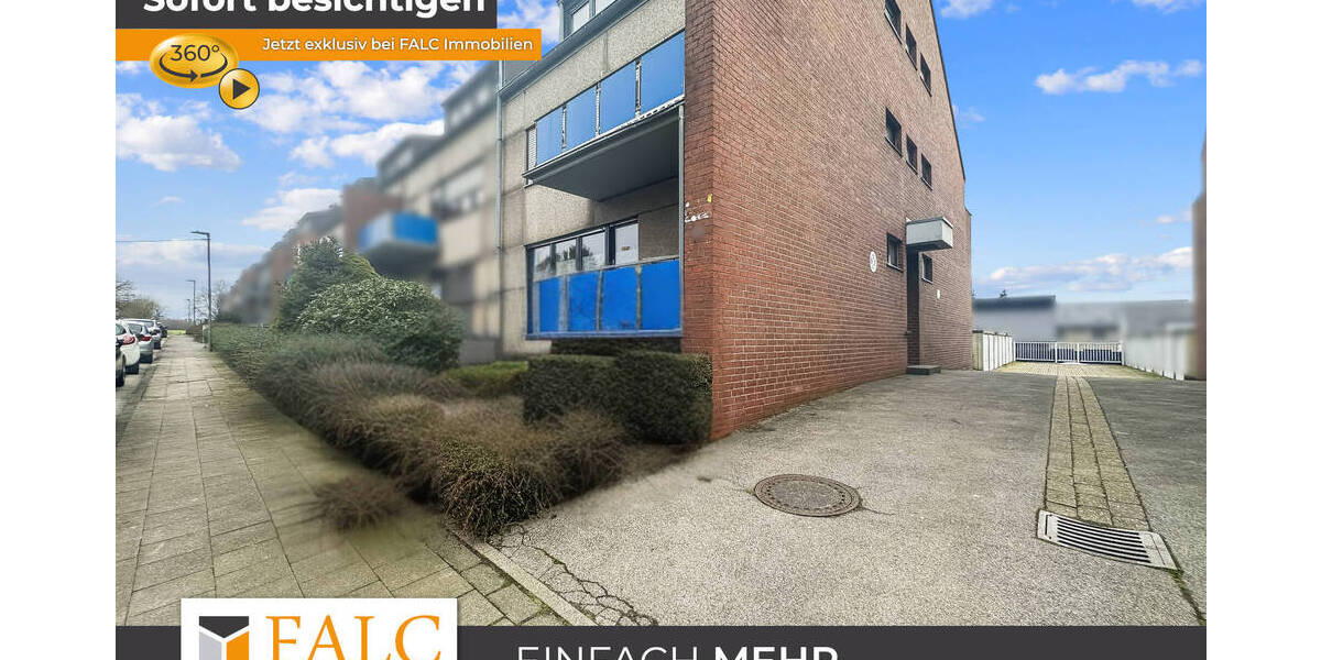 Etagenwohnung Alsdorf Schaufenberg - 2 Zimmer, 44 m&sup2;, 98.000&euro; | Angebot:25683251