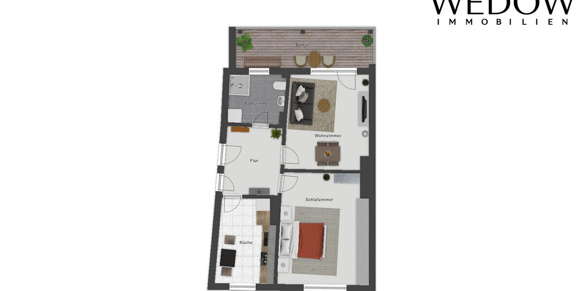 Aachen – Urbanes Anlageobjekt mit klarer Struktur und Balkon - Etagenwohnung Aachen Aachen-Mitte | Angebot:26897495
