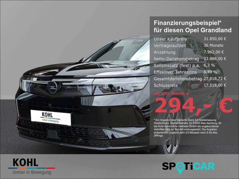 Opel Grandland (X) 2.500 km 31.850 € Aachen 52078