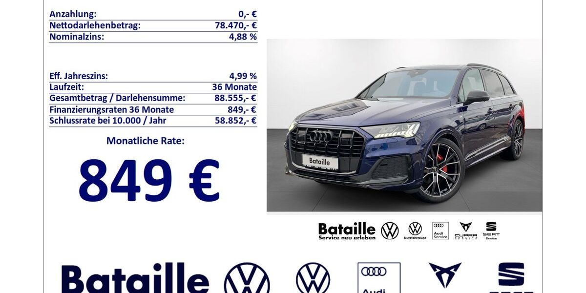 Audi Q7 34.175 km 77.770 &euro; Jülich 52428