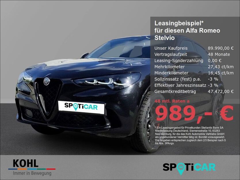 Alfa Romeo Stelvio 1.500 km 89.990 € Aachen 52078