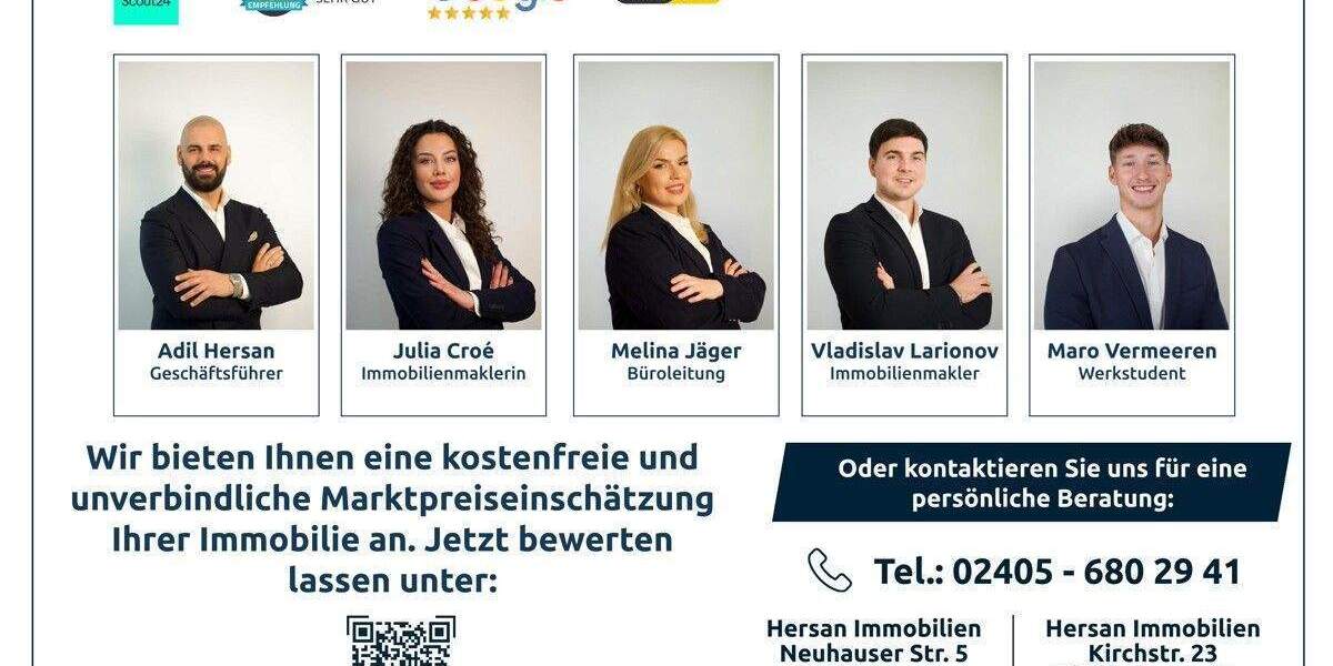 Etagenwohnung Aachen Aachen-Mitte - 3 Zimmer, 54 m&sup2;, 171.500&euro; | Angebot:25834860