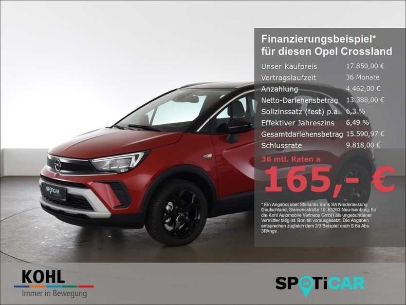 Opel Crossland (X) 23.200 km 17.850 € Aachen 52078