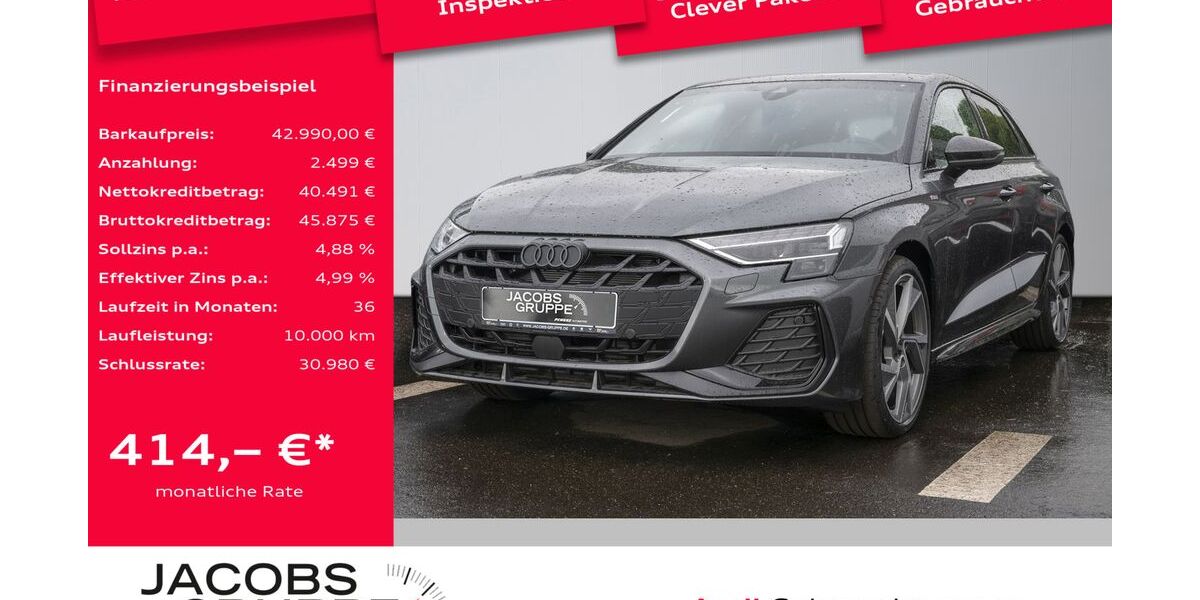 Audi A3 2.773 km 39.590 &euro; Düren 52351