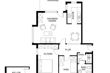 Kohlscheid – Eigentumswohnung mit Terrasse, Garten und Stellplatz - Wohnung Herzogenrath | Angebot:26905120