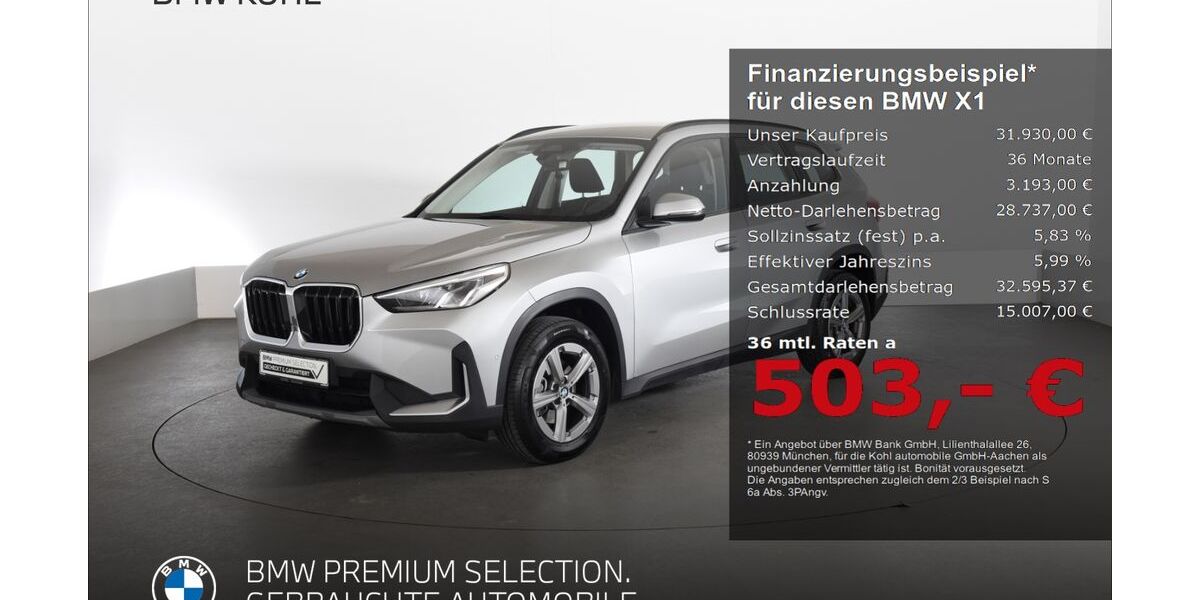 BMW X1 37.705 km 31.930 &euro; Aachen 52078