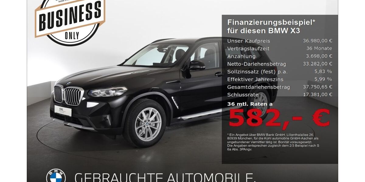BMW X3 66.022 km 36.980 &euro; Aachen 52078