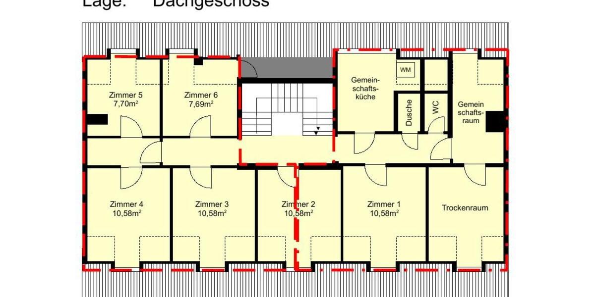 von privat - 2 Dachgeschoss-ETW im Konvolut: 409.200 € 6 zimmer