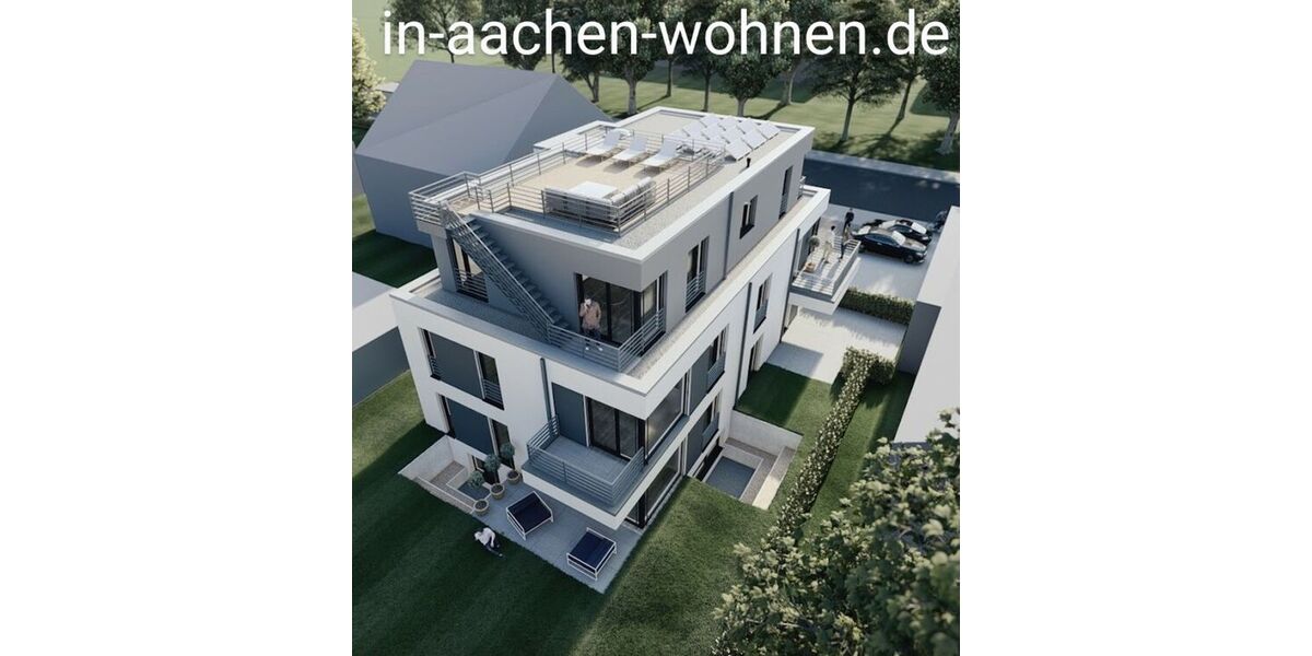Exklusive Penthouse-Wohnung am Aachener Stadtwald mit großer Dachterrasse - Einfamilienhaus Aachen Oberforstbach | Angebot:27217775