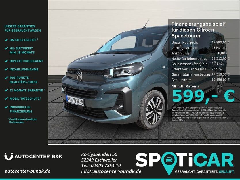 Citroen SpaceTourer 2.500 km 47.890 € Eschweiler 52249