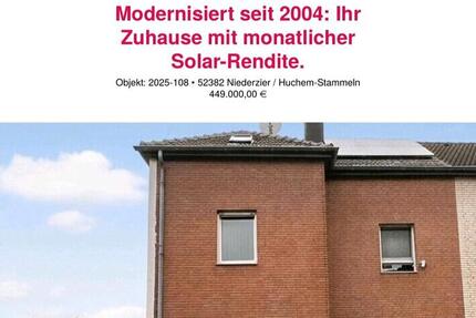 Einfamilienhaus 52382 Niederzier 7 zimmer