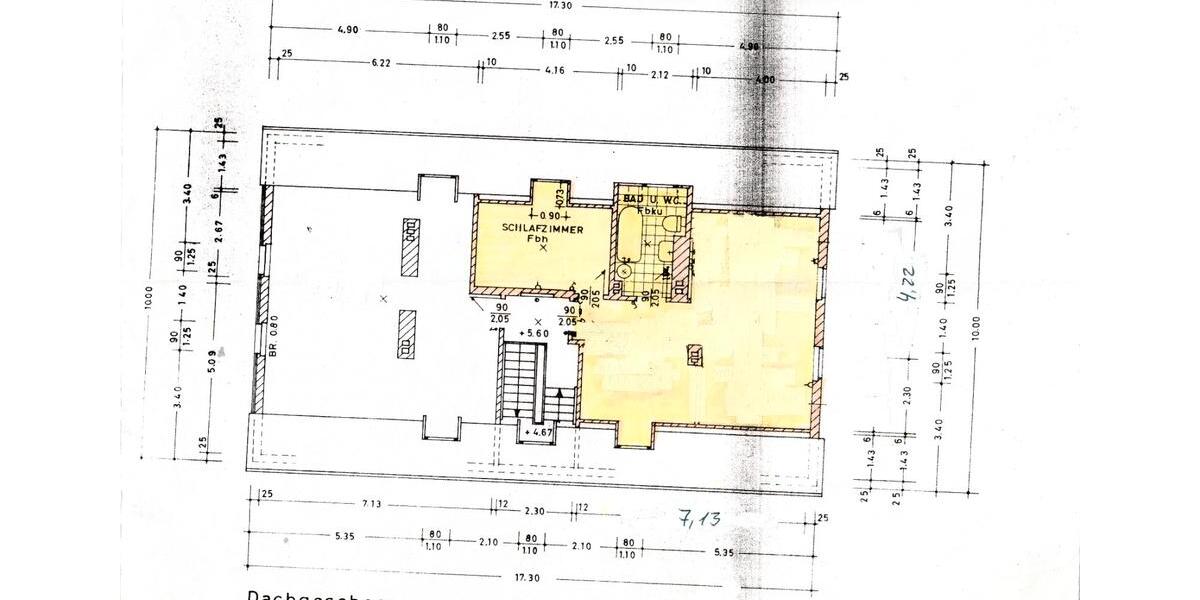 Dachgeschoßwohnung Roetgen - 2.5 Zimmer, 52 m&sup2;, 460&euro; | Angebot:26441284