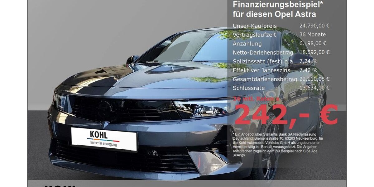 Opel Astra 14.800 km 23.650 &euro; Aachen 52078