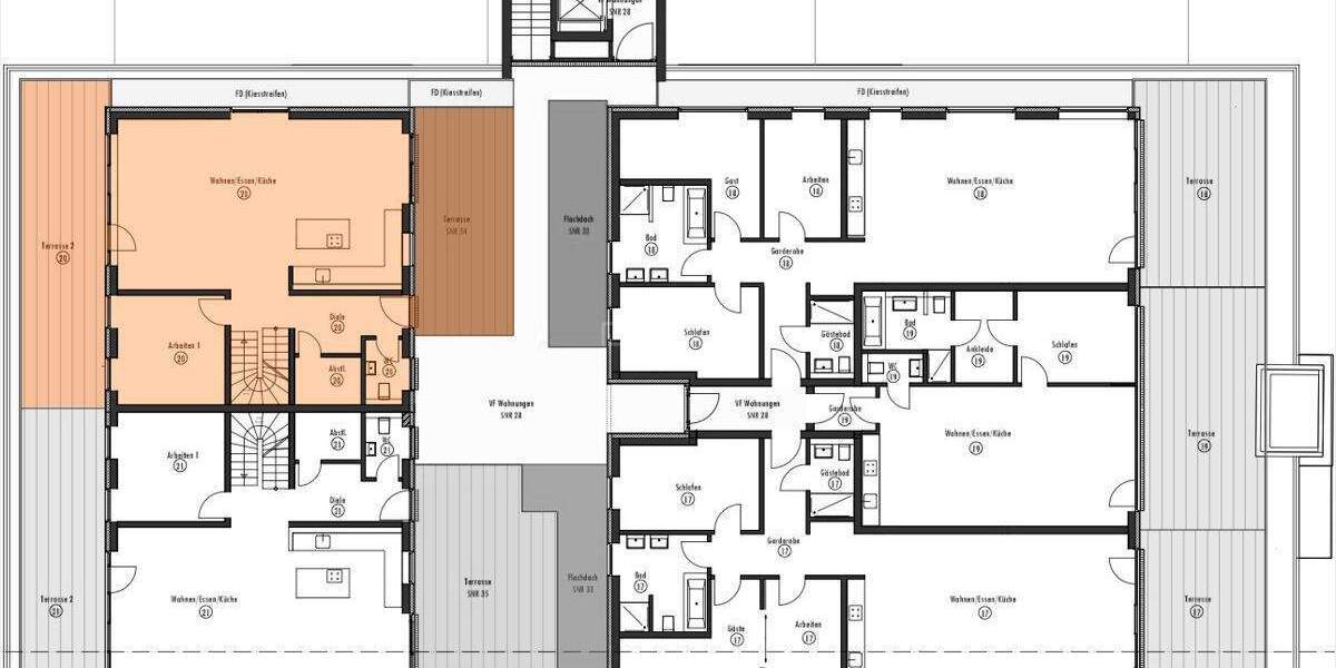 Etagenwohnung Aachen Aachen-Mitte - 6 Zimmer, 185 m&sup2;, 840.000&euro; | Angebot:24909945