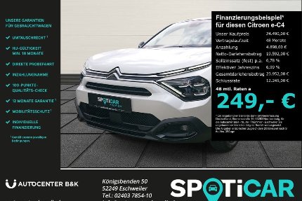 Citroen ë-C4 32.630 km 24.490 &euro; Eschweiler 52249