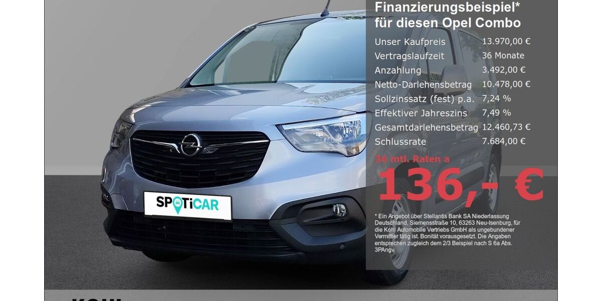 Opel Combo 95.700 km 13.970 € Aachen 52078