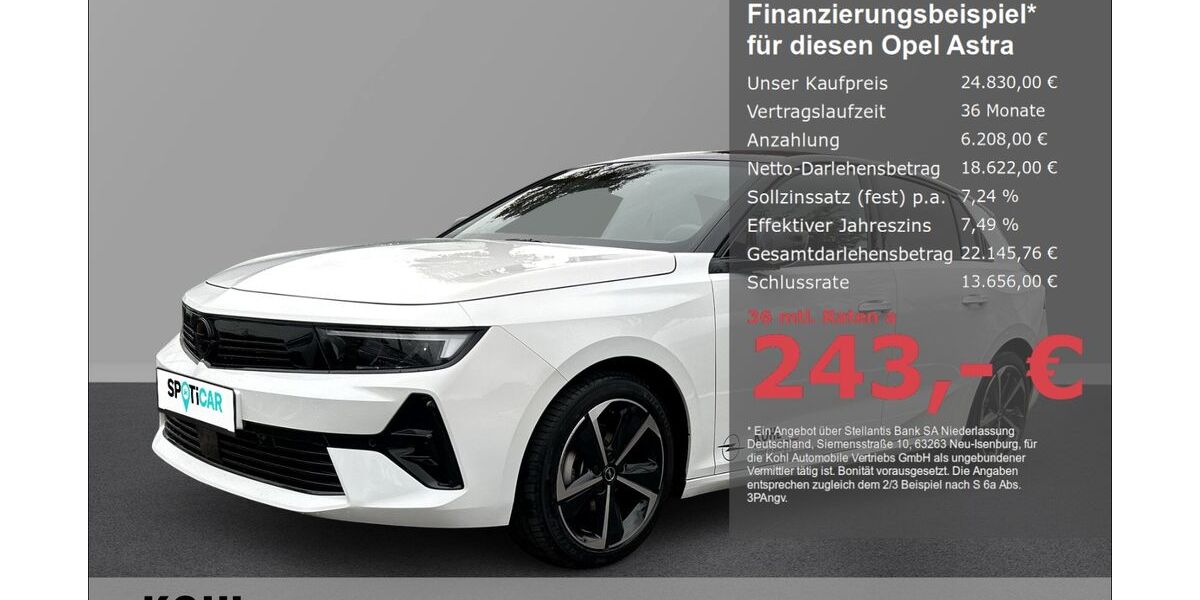 Opel Astra 4.950 km 24.630 &euro; Aachen 52078