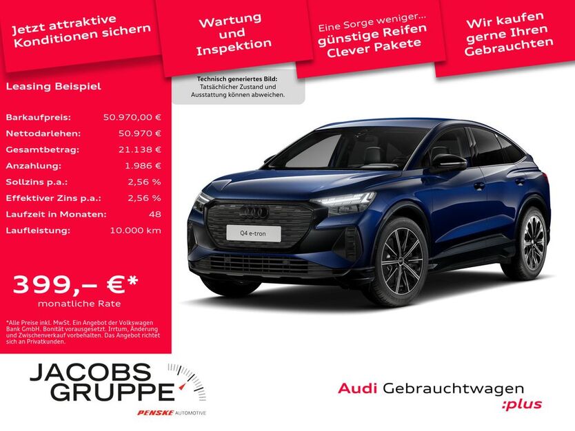 Audi Q4 e-tron 8.028 km 50.970 € Düren 52351