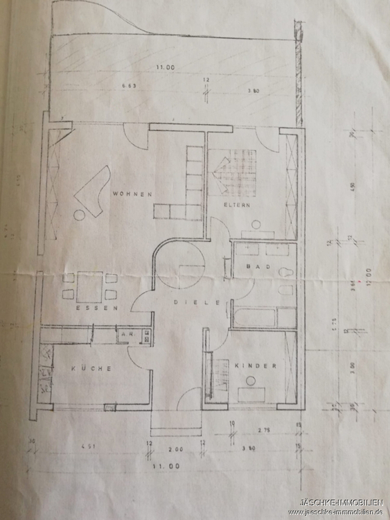 JÄSCHKE - Gepflegter Bungalow mit Garten, Terrasse und Garage 3 zimmer