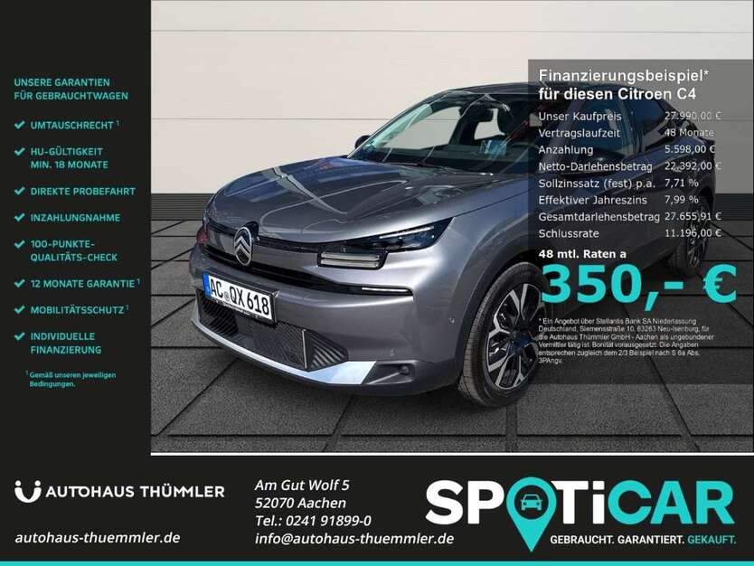 Citroen C4 5.000 km 27.990 € Aachen 52070