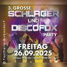 3. Große Schlager & Discofox Party