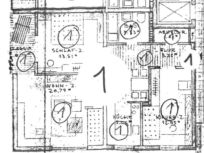 Erdgeschoßwohnung Stolberg (Rheinland) - 3 Zimmer, 69 m&sup2;, 159.000&euro; | Angebot:26765858
