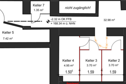 LagerraumKellerabteil - Adalbertsteinweg (Josefskirche) zimmer