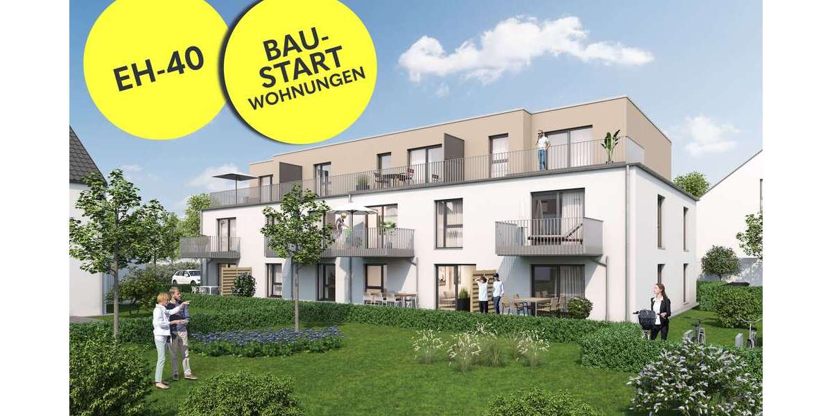 Etagenwohnung Düren Arnoldsweiler - 2 Zimmer, 58 m&sup2;, 240.900&euro; | Angebot:25390885