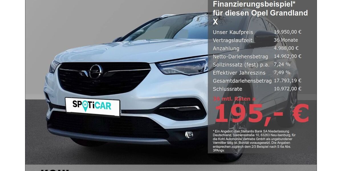 Opel Grandland (X) 33.000 km 18.790 &euro; Aachen 52078