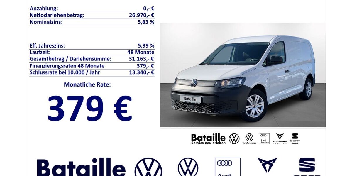 VW Caddy Maxi 14.532 km 25.970 &euro; Jülich 52428