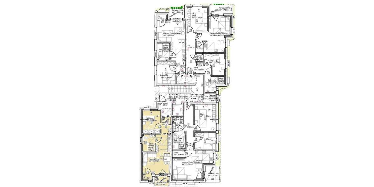 Etagenwohnung Geilenkirchen / Niederheid Tripsrath - 2 Zimmer, 50 m&sup2;, 217.500&euro; | Angebot:25776337
