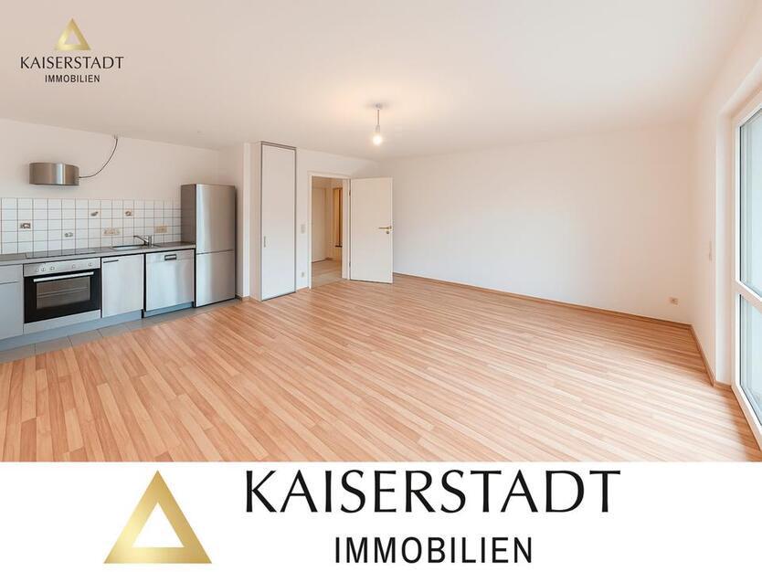 Helle 2-Zimmer-Wohnung im Grünen mit Balkon, Küche, moderner Ausstattung und optional Garage