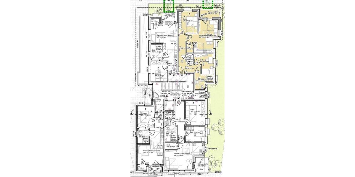 Etagenwohnung Geilenkirchen Tripsrath - 3 Zimmer, 76 m&sup2;, 320.100&euro; | Angebot:25687016