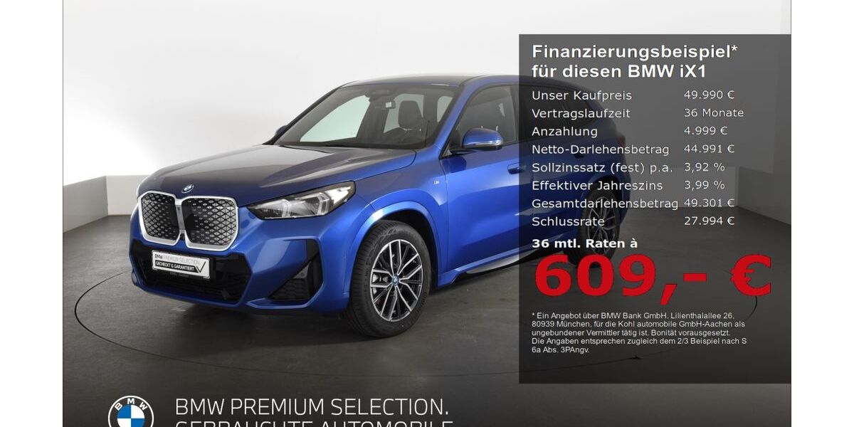 BMW iX1 20.662 km 49.490 &euro; Aachen 52078
