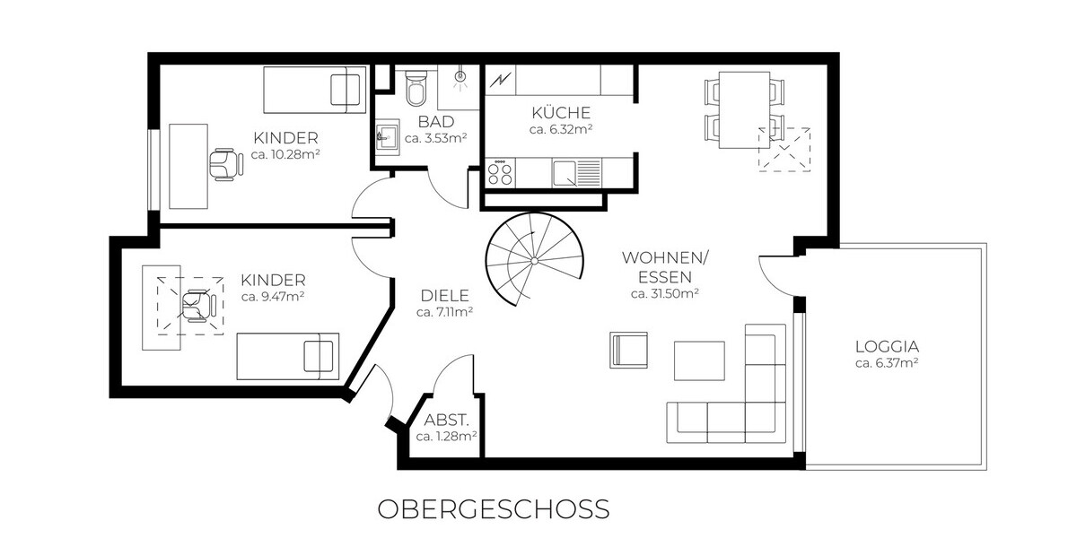 Kohlscheid - Zwei Ebenen. Ein Gefühl von Zuhause. Eine Kapitalanlage mit Zukunft. - Etagenwohnung Herzogenrath | Angebot:27289647